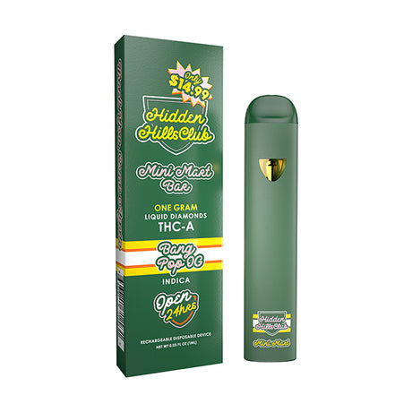 Hidden Hills Mini Mart 1g Disposable 5ct Display