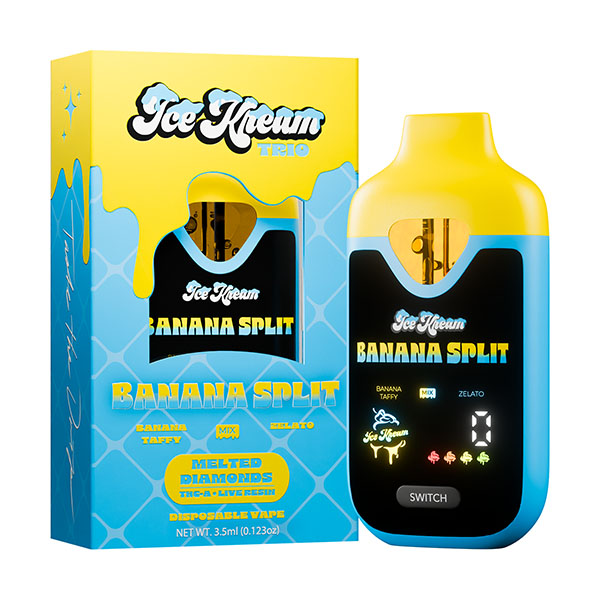 Ice Kream THCA Trios 3.5g Disposable 5ct Display