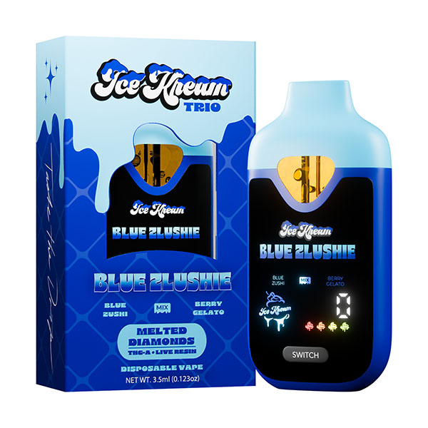 Ice Kream THCA Trios 3.5g Disposable 5ct Display
