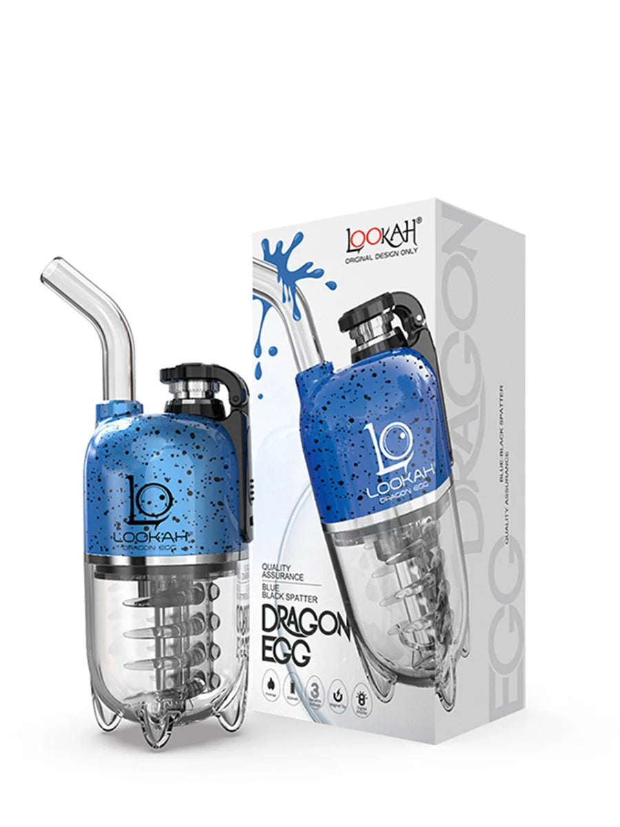LOOKAH Dragon Egg 950mAh Portable Handheld E-Rig Bubbler Spatter Edition