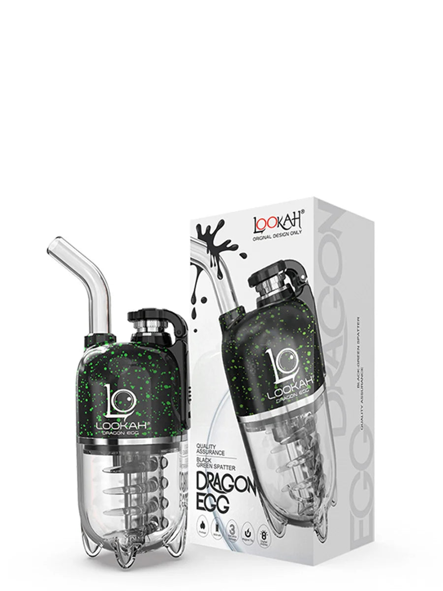 LOOKAH Dragon Egg 950mAh Portable Handheld E-Rig Bubbler Spatter Edition