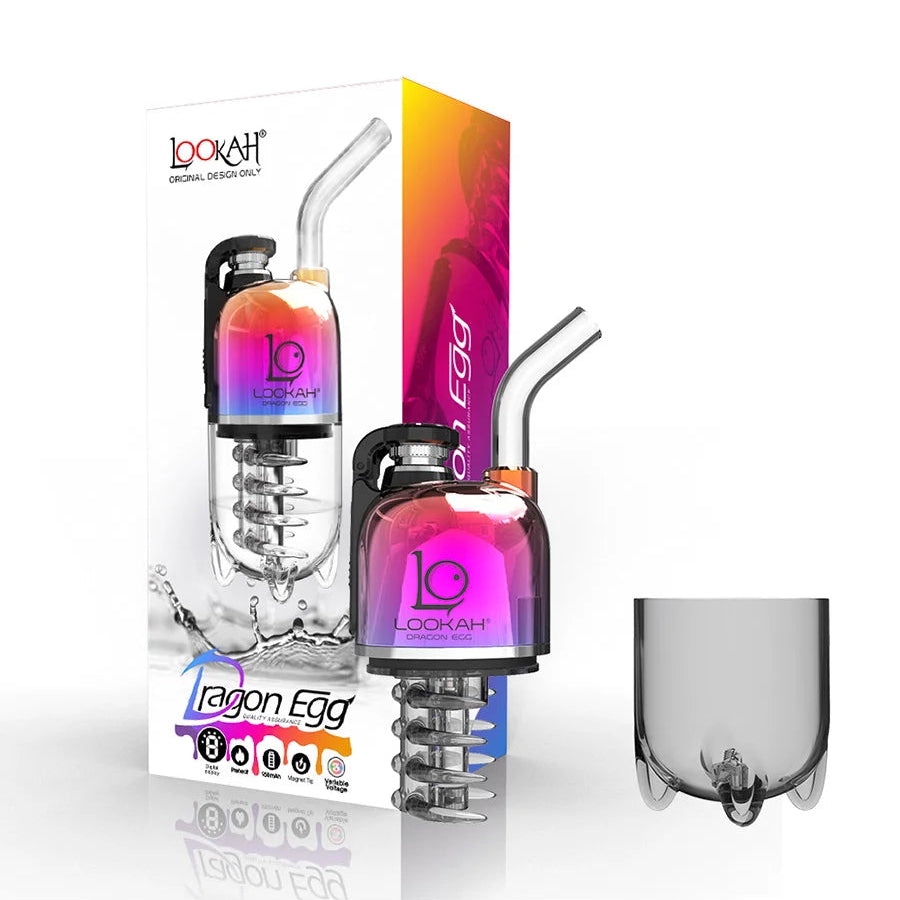 LOOKAH Dragon Egg 950mAh Portable Handheld E-Rig Bubbler