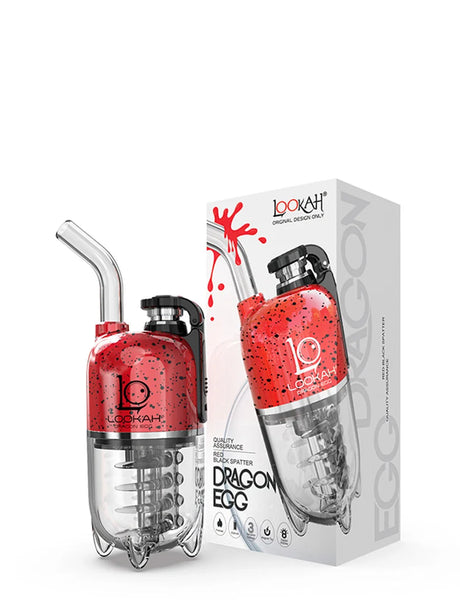LOOKAH Dragon Egg 950mAh Portable Handheld E-Rig Bubbler Spatter Edition