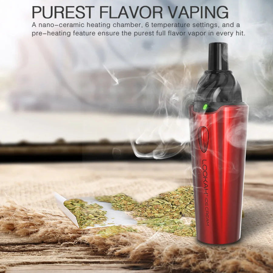 LOOKAH Ice Cream Portable Dry Herb Vaporizer