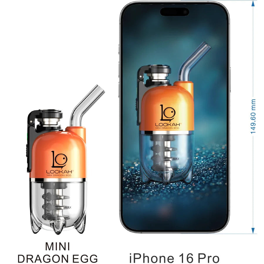 LOOKAH Mini Dragon Egg 500mAh Portable E-Rig Bubbler