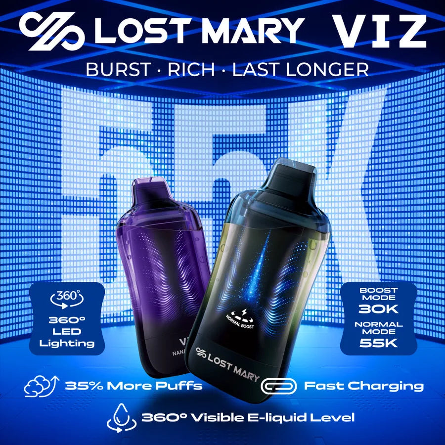 Lost Mary VIZ 55000 Disposable 5ct Display