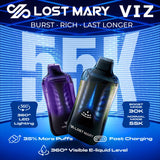 Lost Mary VIZ 55000 Disposable 5ct Display