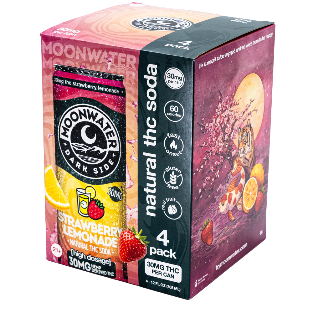 Moonwater Darkside 30MG D9 Soda 4ct Cans