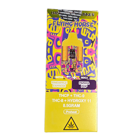 FLYING HORSE 8.5GM NEXT-GEN ORCHARD MEDLEY THC DISPOSABLE 5ct Display