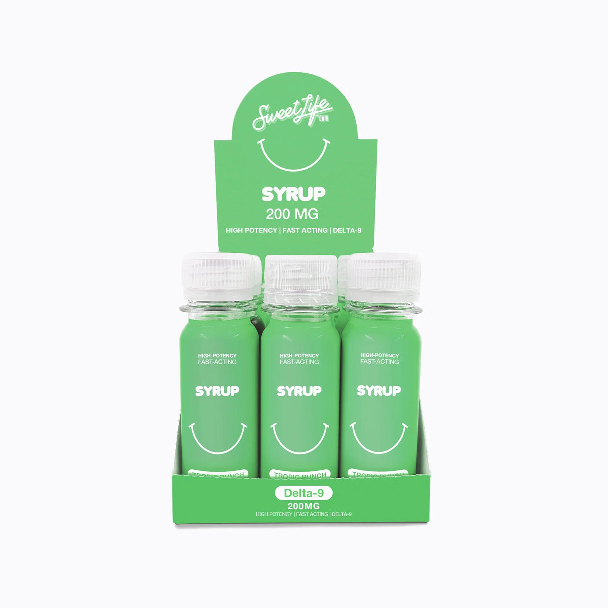Puffy 200mg D9 Concentrated Syrup 12ct Display