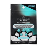 PureOhms Black Alternatives 1000MG 5 Tablets 10ct Display