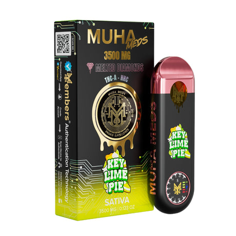 Muha Meds Melted Diamonds 3.5g THCA Disposable 5ct Display