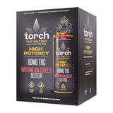 Torch High Potency 60mg D9 THC Seltzer 4ct Display