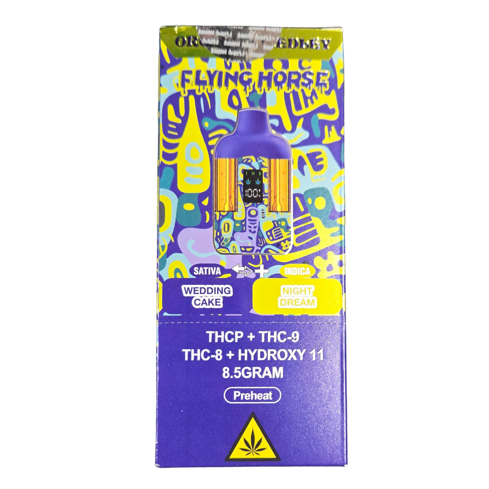 FLYING HORSE 8.5GM NEXT-GEN ORCHARD MEDLEY THC DISPOSABLE 5ct Display