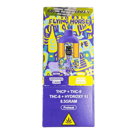 FLYING HORSE 8.5GM NEXT-GEN ORCHARD MEDLEY THC DISPOSABLE 5ct Display